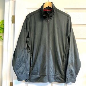 MIZUNO Performance men’s full zipped long sleeves jacket in black size M